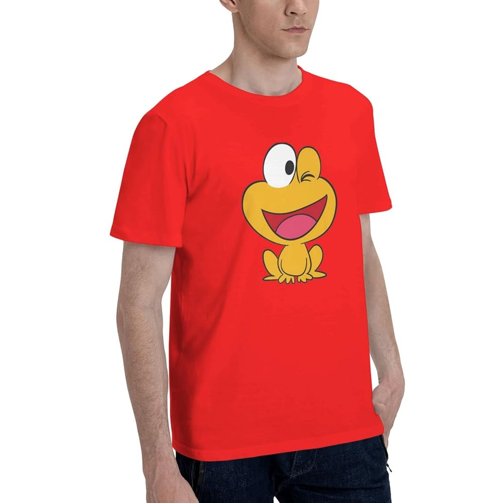 ぴょん吉 Amazon | [Tuklye] tシャツ メンズ 半袖 ど根性ガエル ピョン吉